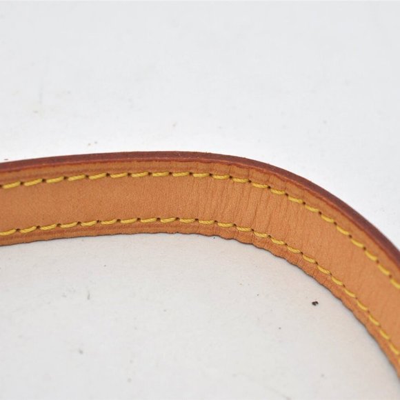 Authentic Louis Vuitton Leather Shoulder Strap For Bucket PM main image 13